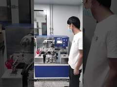 Электрод Z Складывающий пакет сборка ячейки полуавтоматическое оборудование батарея ламинирующая машина